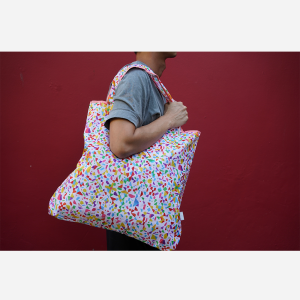 Confetti Shapes by Eugene Yeo Reusable Bag