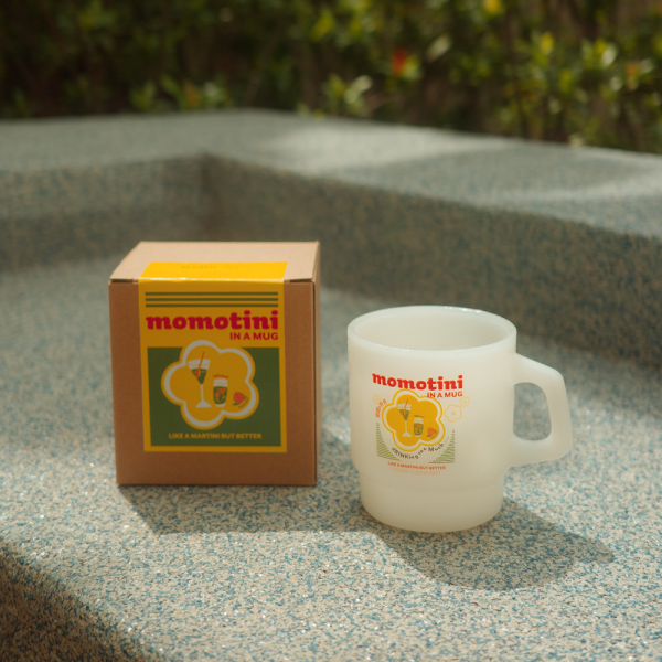 Momotini in a mug
