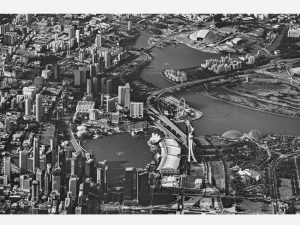 Prints by Richard W J Koh - Old and New (2014), 40 cm x 26 cm