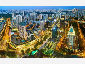 Prints by Richard W J Koh - Orchard Road (2015), 42 cm x 26 cm