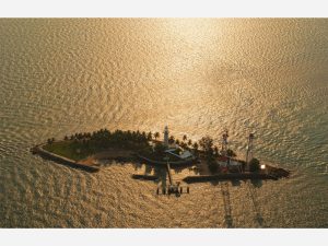 Prints by Richard W J Koh - Raffles Lighthouse (2014), 40 cm x 26 cm