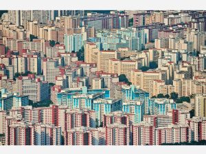Prints by Richard W J Koh - Flat Mosaic (2014), 40 cm x 26 cm