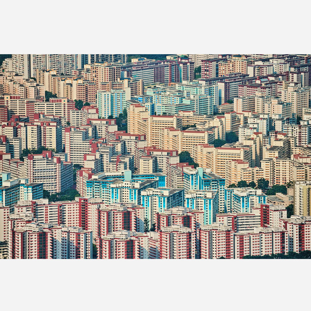 Prints by Richard W J Koh - Flat Mosaic (2014), 40 cm x 26 cm