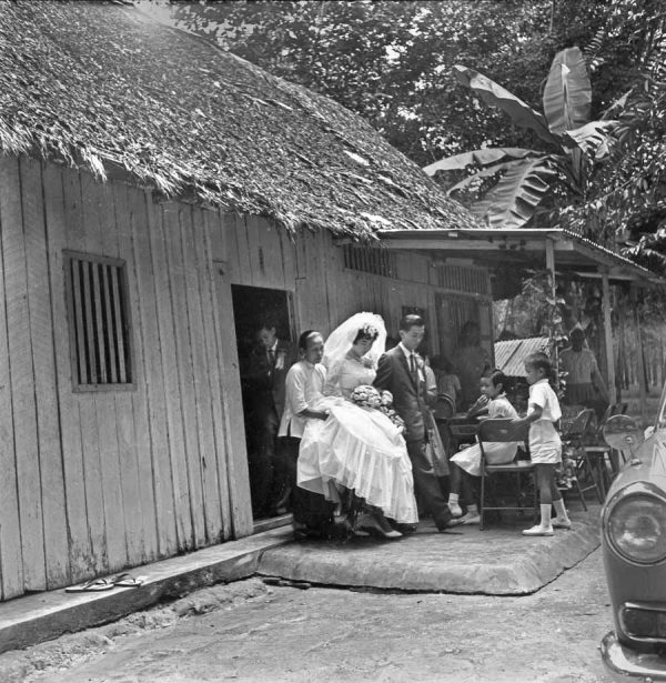 Time and Tide by Foo Tee Jun - Wedding in kampung, c. 1960s