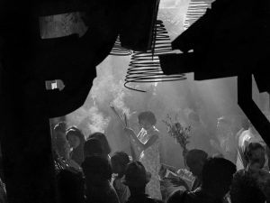 Time and Tide by Foo Tee Jun - Worshippers offer prayers at Tou Mu Kung Temple, c. 1960s
