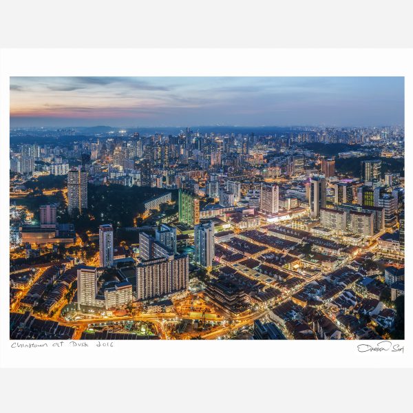 Before it All Goes by Darren Soh - Chinatown at Dusk