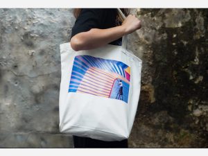 Time and Tide White Tote Bag