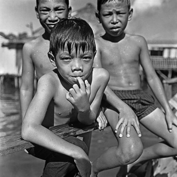 Passing Time by Lui Hock Seng - Boys after a swim, Jurong, c. 1960s – 1970s