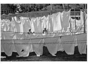 Passing Time by Lui Hock Seng - Dhobies (Indian Laundrymen), Outram, c. 1960s – 1970s