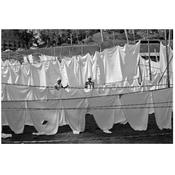 Passing Time by Lui Hock Seng - Dhobies (Indian Laundrymen), Outram, c. 1960s – 1970s