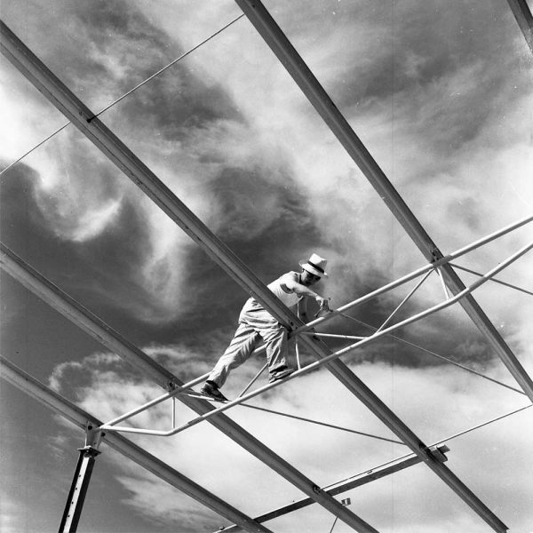 Passing Time by Lui Hock Seng - Roof making I, Jurong, c. 1970s