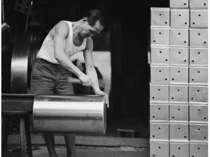Passing Time by Lui Hock Seng - Tinsmith, Chinatown, c. 1960s – 1970s