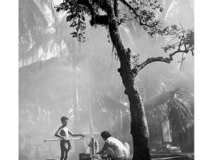 Passing Time by Lui Hock Seng - Communal Water Area, Tanah Merah, c. 1960s-70s