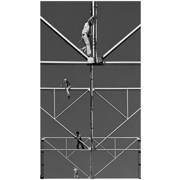 Passing Time by Lui Hock Seng - Roof making, Jurong, c. 1960s – 1970s