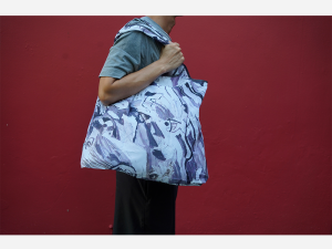 Monochrome by Joshua Tang  Reusable Bag