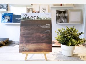 THE SAUCE #1 - SOIL zine by Foodscape Pages