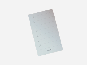 Weekly Paper Pad by OFFCUT