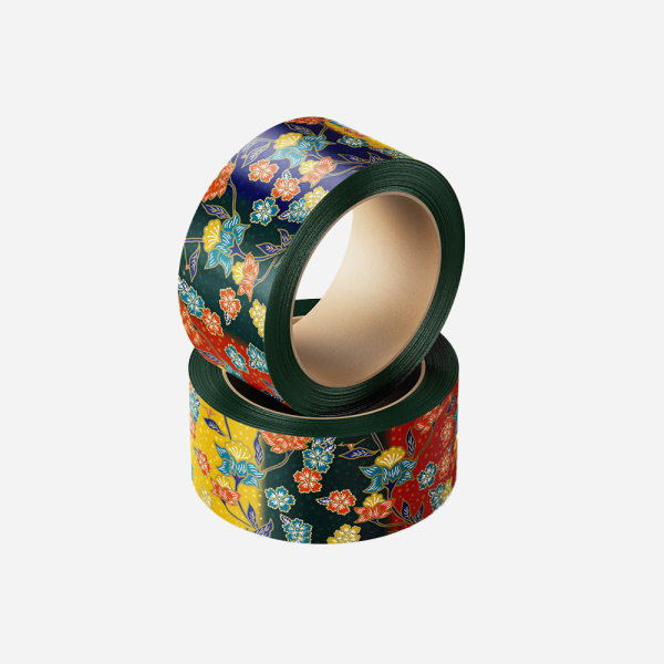 OFFCUT Perforated Washi tape - Batik Beauty