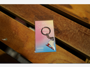 My Sunshine skating keychain by Anticipate Pictures