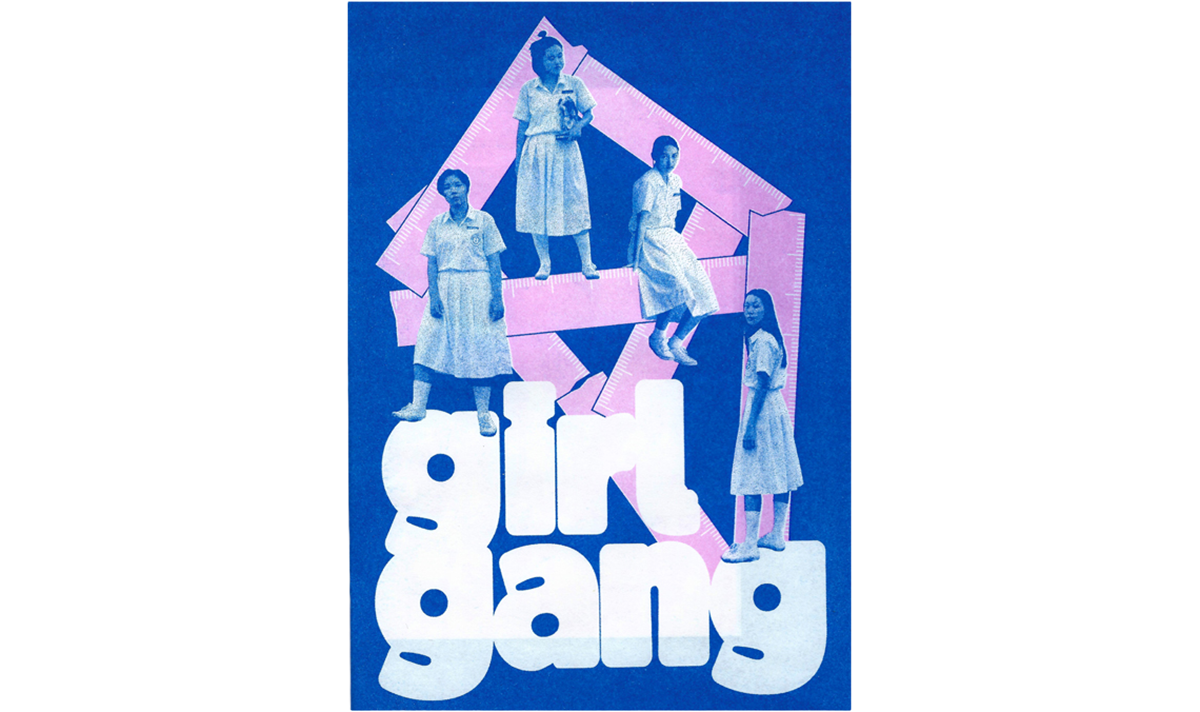 girl gang zine by Juliana Tan